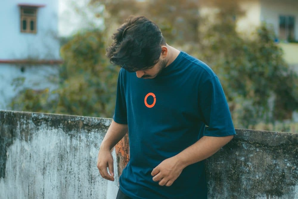 Williams Albon #23 Tee — Blue t-shirt with a small chest graphic